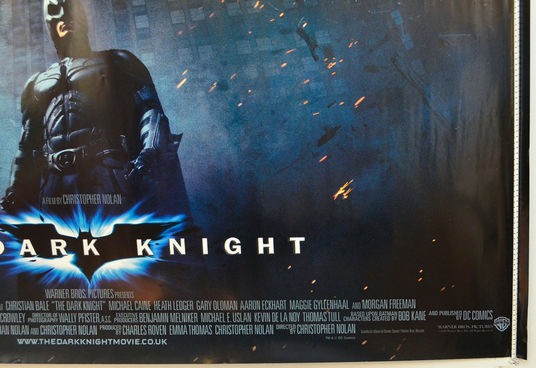 THE DARK KNIGHT (Bottom Right) Cinema Quad Movie Poster 