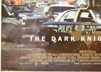 THE DARK KNIGHT RISES (Bottom Left) Cinema Quad Movie Poster 