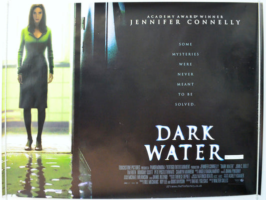 Dark Water Original British Quad Poster - Film Poster - Movie Poster 