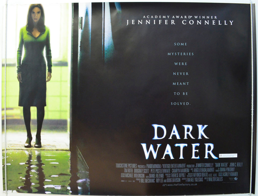 Dark Water Original British Quad Poster - Film Poster - Movie Poster 