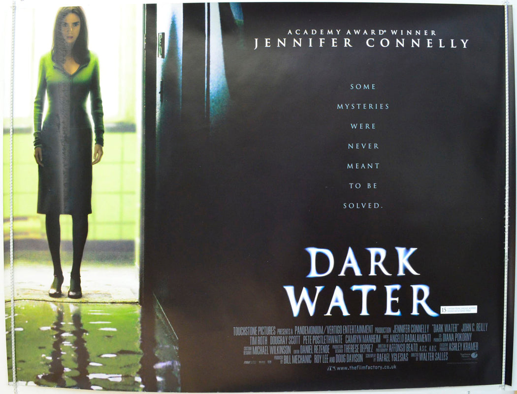 Dark Water Original British Quad Poster - Film Poster - Movie Poster 