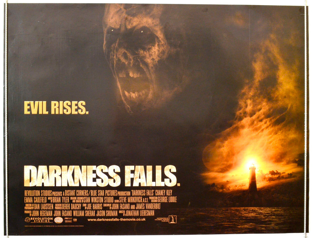 Darkness Falls Original British Quad Poster - Movie Poster