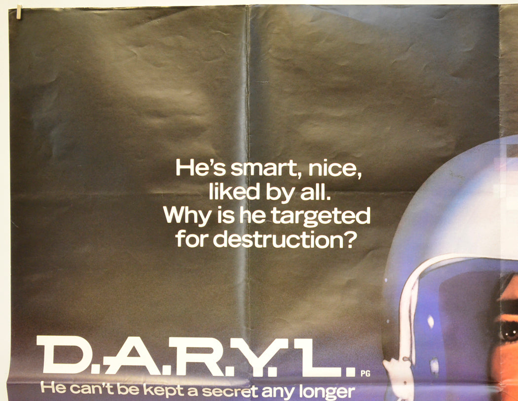 D.A.R.Y.L. (Top Left) Cinema Quad Movie Poster 