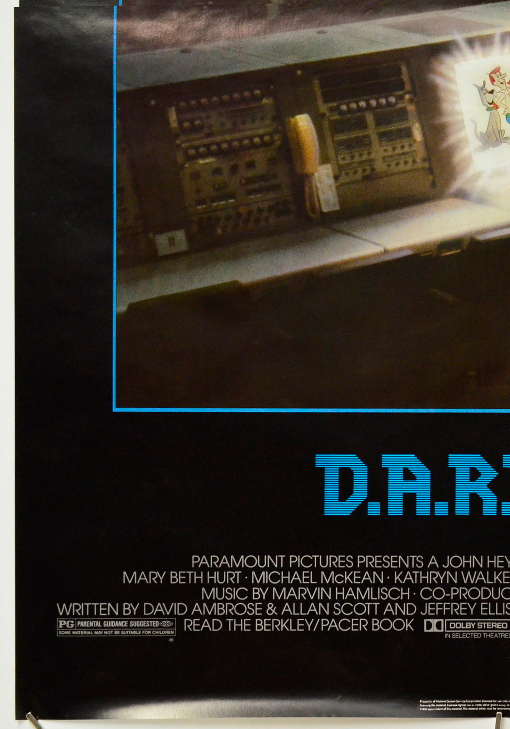 D.A.R.Y.L. (Bottom Left) Cinema One Sheet Movie Poster 