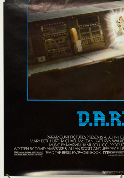 D.A.R.Y.L. (Bottom Left) Cinema One Sheet Movie Poster 