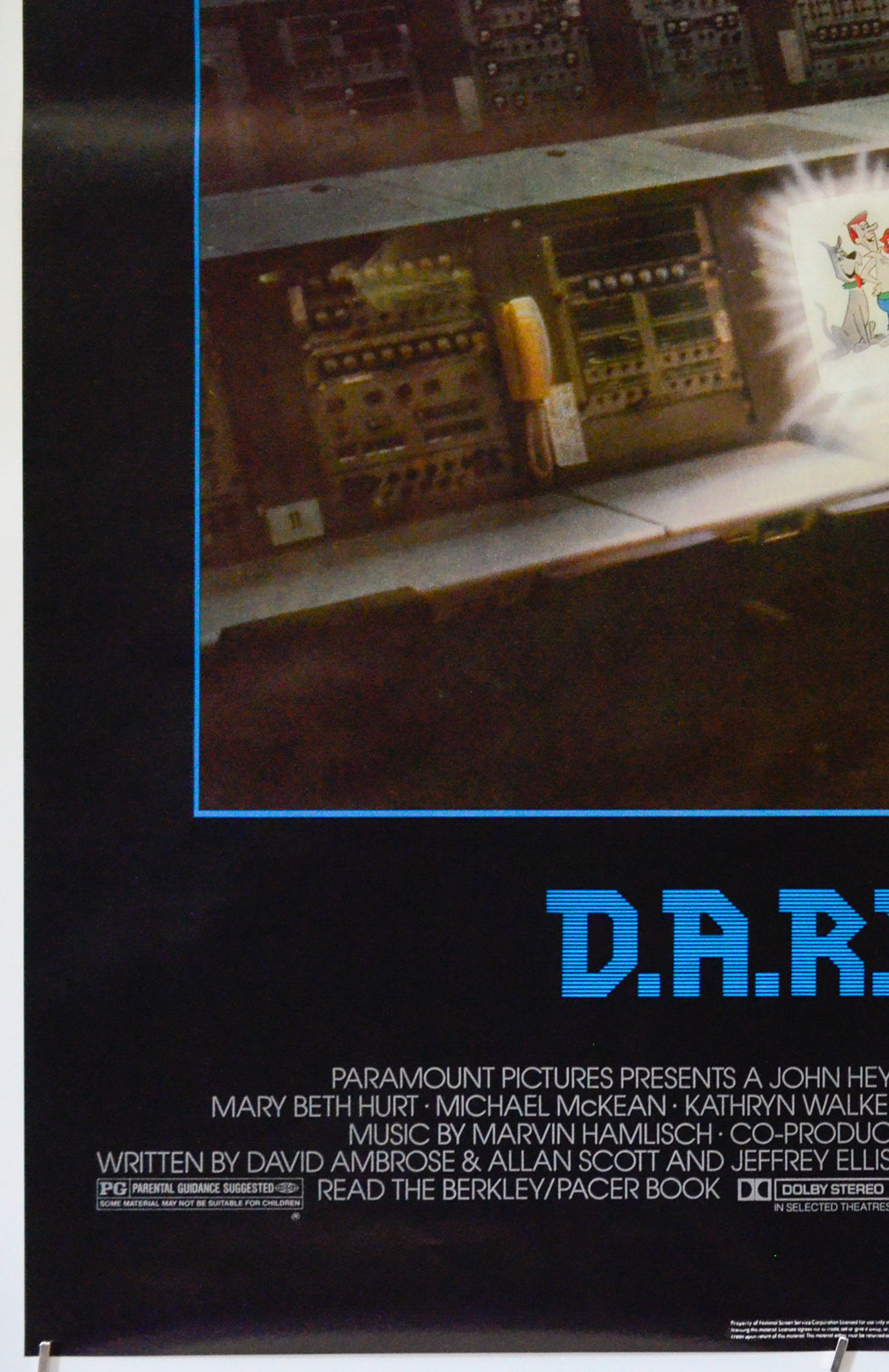 D.A.R.Y.L. (Bottom Left) Cinema One Sheet Movie Poster 