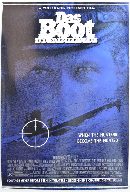 Das Boot   (1997 Director’s Cut poster) Original One Sheet Poster - Film Poster - Movie Poster