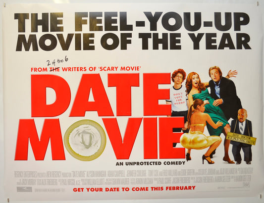 Date Movie Original Quad Poster - Film Poster - Movie Poster  