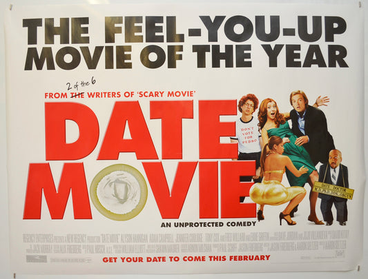 Date Movie Original Quad Poster - Film Poster - Movie Poster  