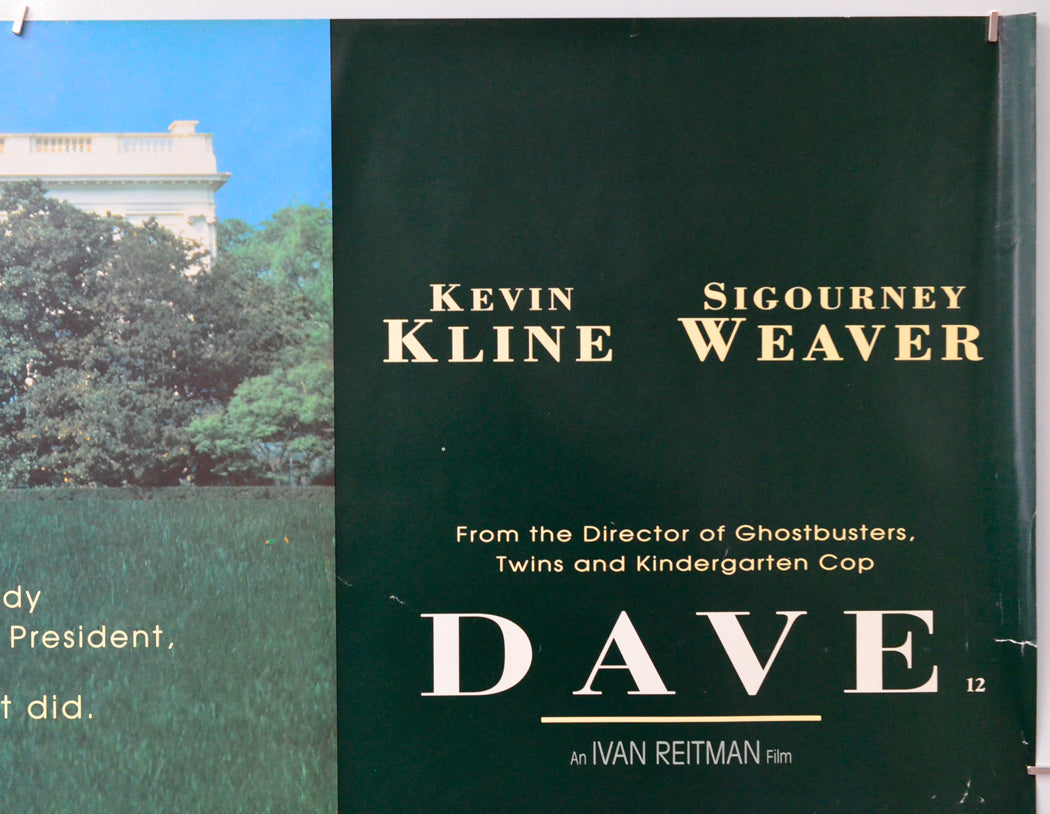 Dave (Top Right) Cinema Quad Movie Poster 