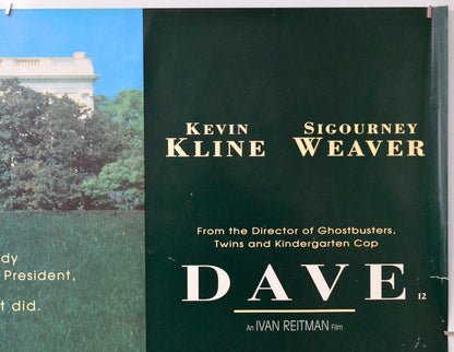Dave (Top Right) Cinema Quad Movie Poster 