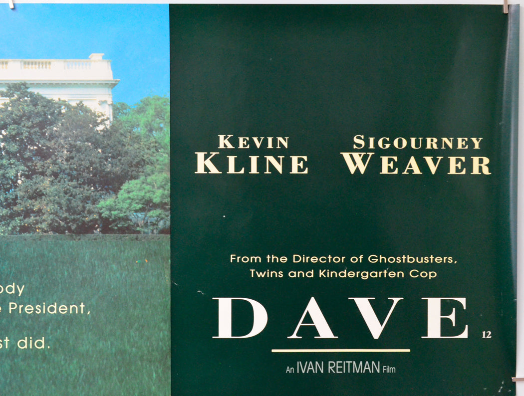 Dave (Top Right) Cinema Quad Movie Poster 