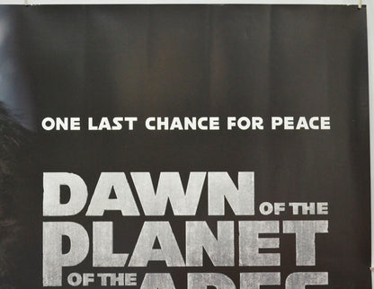 DAWN OF THE PLANET OF THE APES (Top Right) Cinema Quad Movie Poster 