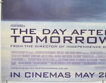 THE DAY AFTER TOMORROW (Bottom Left) Cinema Quad Movie Poster 