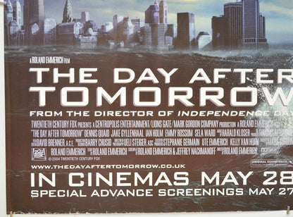 THE DAY AFTER TOMORROW (Bottom Left) Cinema Quad Movie Poster 