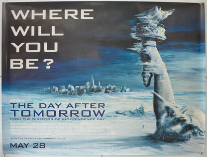 The Day After Tomorrow (New York Version 2)  Original Quad Poster - Film Poster - Movie Poster  