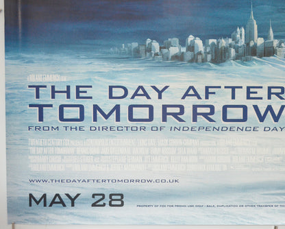 THE DAY AFTER TOMORROW (Bottom Left) Cinema Quad Movie Poster 