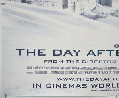 THE DAY AFTER TOMORROW (Bottom Left) Cinema Quad Movie Poster 