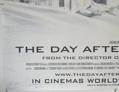 THE DAY AFTER TOMORROW (Bottom Left) Cinema Quad Movie Poster 