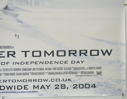 THE DAY AFTER TOMORROW (Bottom Right) Cinema Quad Movie Poster 