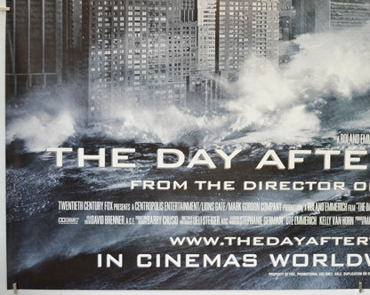 THE DAY AFTER TOMORROW (Bottom Left) Cinema Quad Movie Poster 