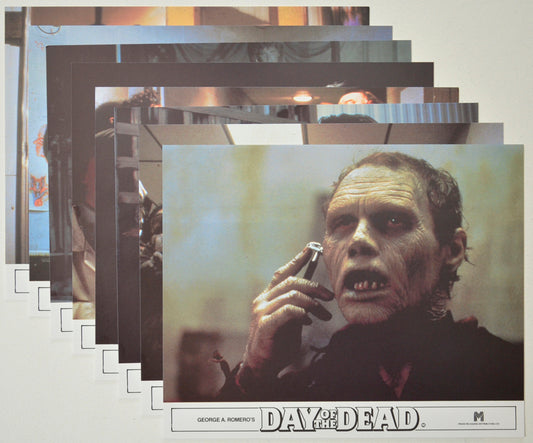 DAY OF THE DEAD (Full View) Cinema Set of Colour FOH Stills / Lobby Cards  