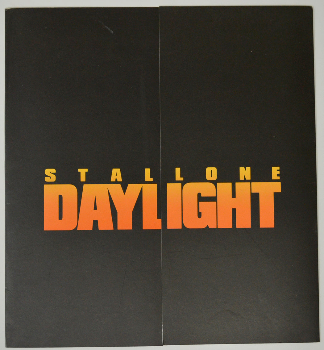 Daylight Original Cinema Exhibitors Press Synopsis / Credits Booklet (UK)