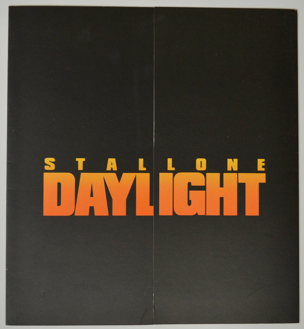 Daylight Original Cinema Exhibitors Press Synopsis / Credits Booklet (UK)