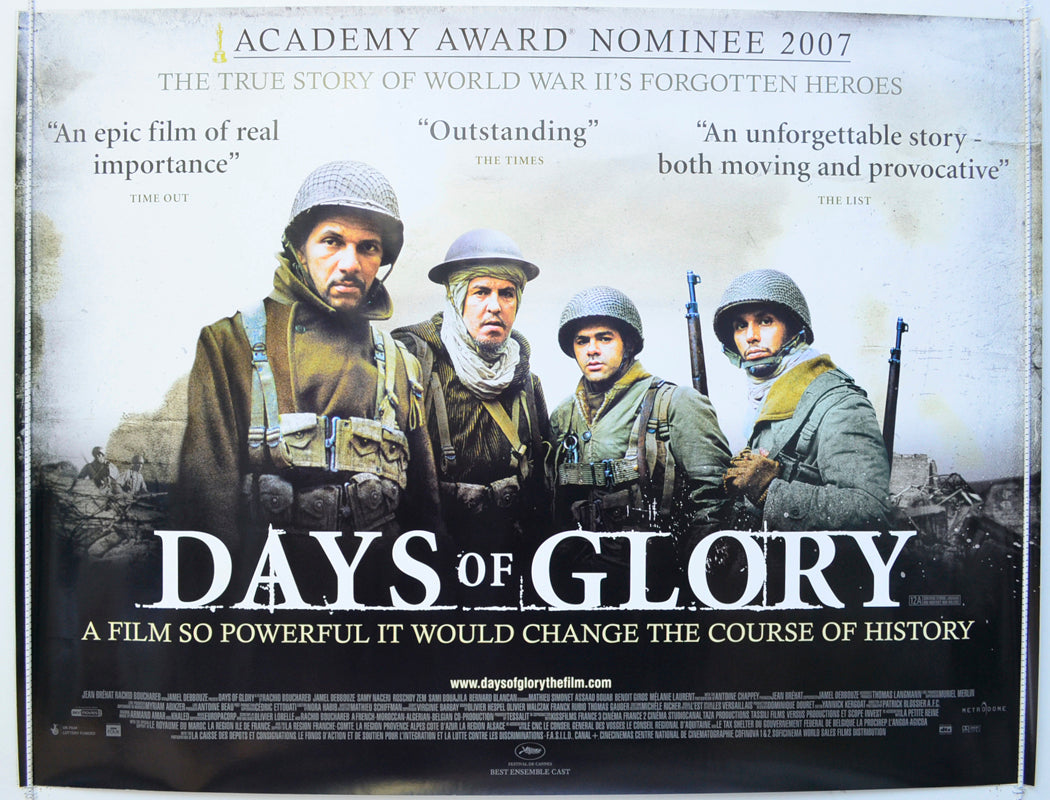 Days Of Glory  Original British Quad Poster - Film Poster - Movie Poster 