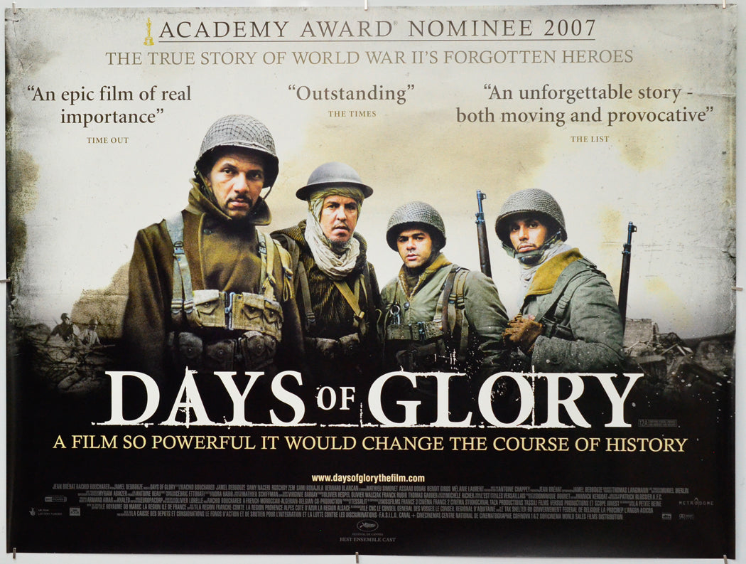 Days Of Glory - Original Quad Poster - Film Poster - Movie Poster