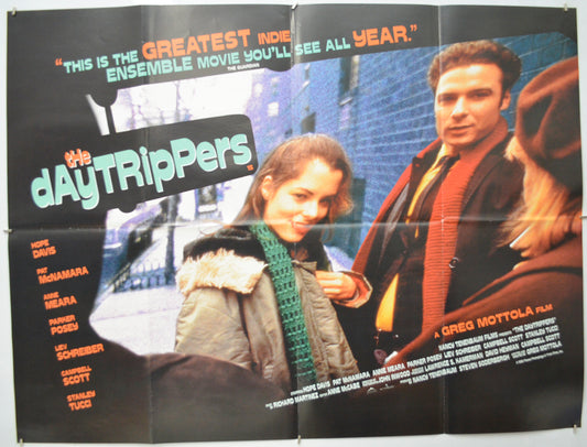 The Day Trippers Original Quad Poster - Film Poster - Movie Poster