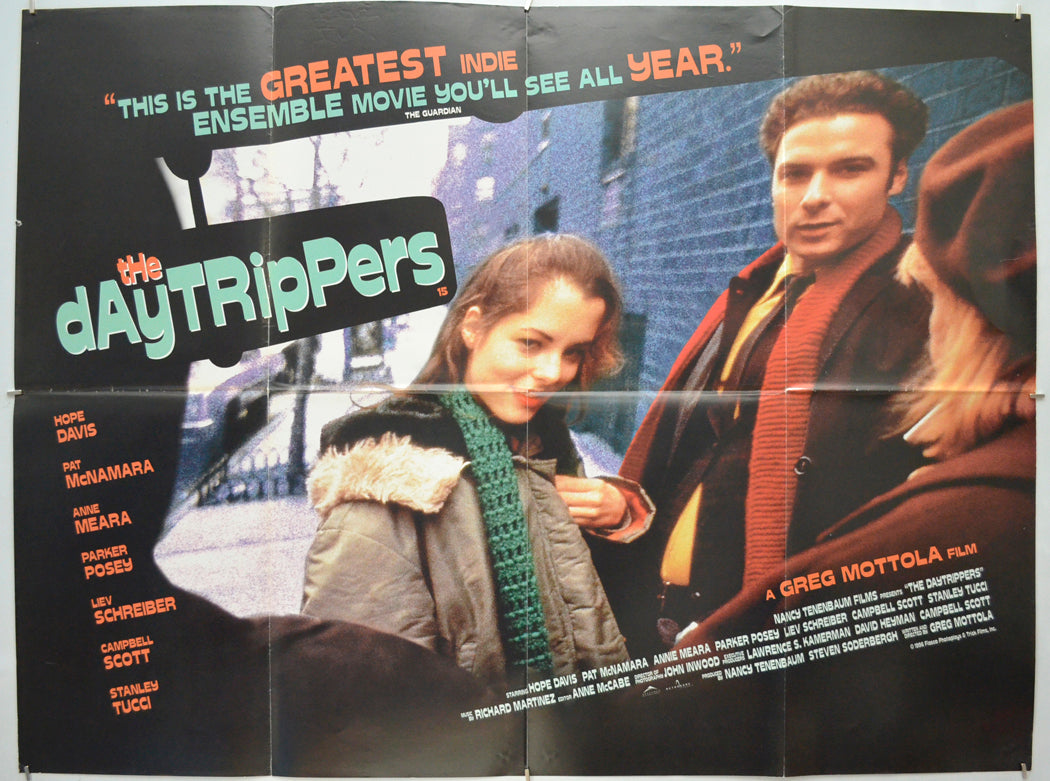 The Day Trippers Original Quad Poster - Film Poster - Movie Poster