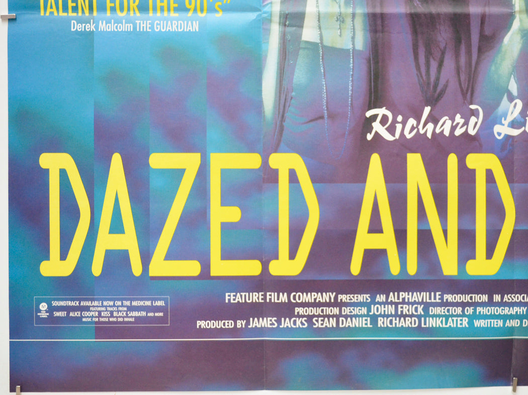 DAZED AND CONFUSED (Bottom Left) Cinema Quad Movie Poster 