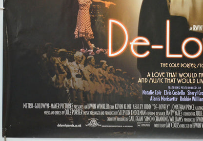 DE-LOVELY (Bottom Left) Cinema Quad Movie Poster 