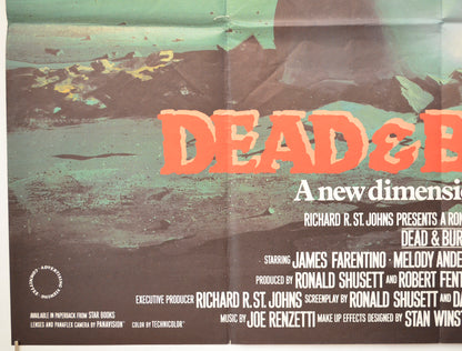 DEAD AND BURIED (Bottom Left) Cinema Quad Movie Poster 