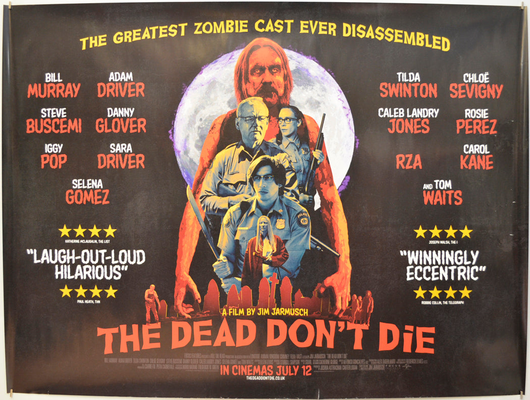 The Dead Don't Die Original Quad Poster - Film Poster - Movie Poster