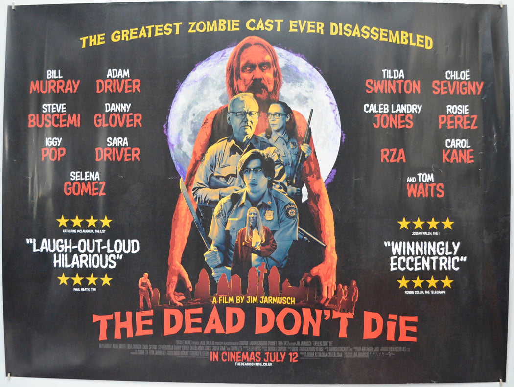 The Dead Don't Die Original Quad Poster - Film Poster - Movie Poster