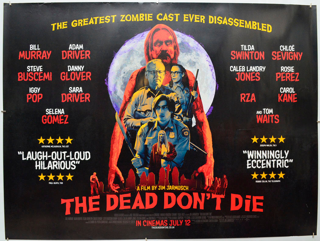 The Dead Don't Die  Original Quad Poster - Film Poster - Movie Poster