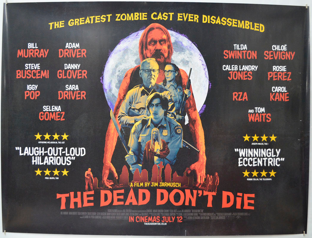 The Dead Don't Die Original Quad Poster - Film Poster - Movie Poster