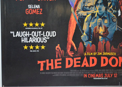 THE DEAD DON’T DIE (Bottom Left) Cinema Quad Movie Poster 