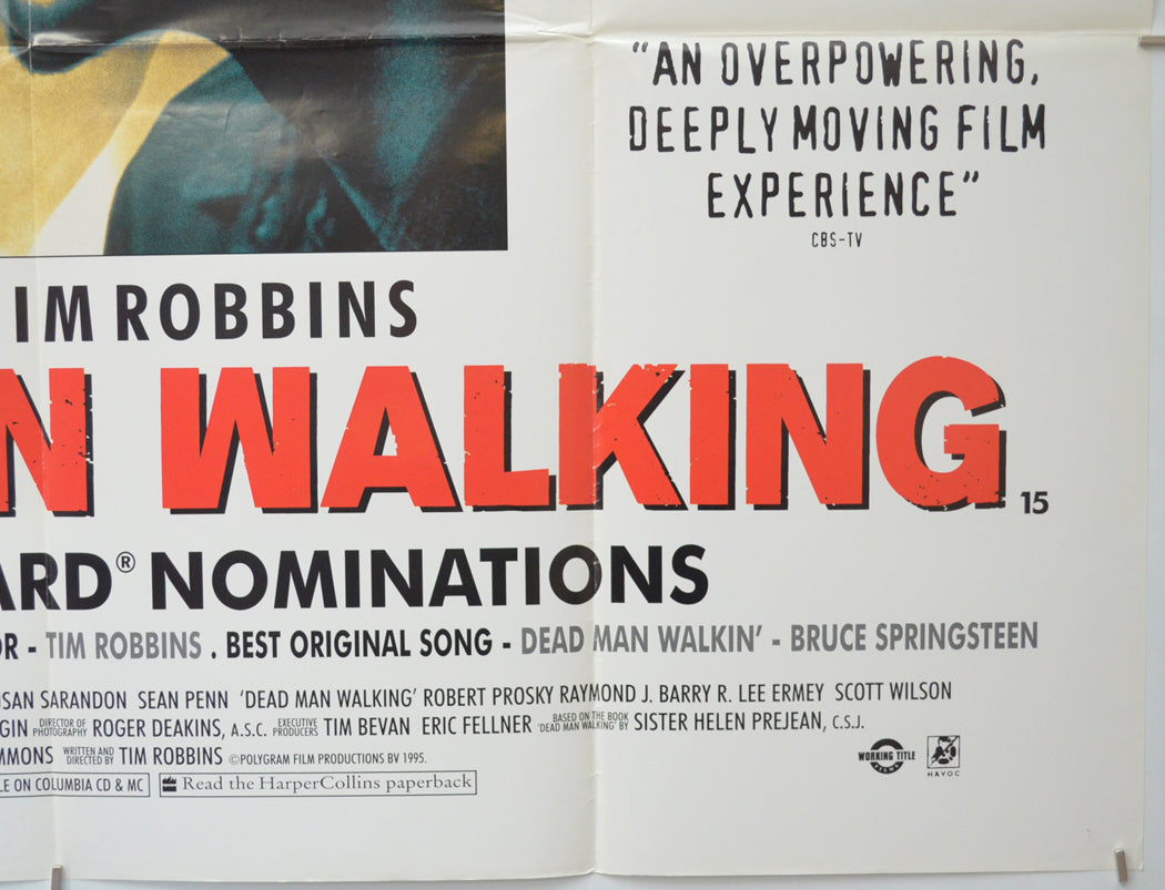 DEAD MAN WALKING (Bottom Right) Cinema Quad Movie Poster 