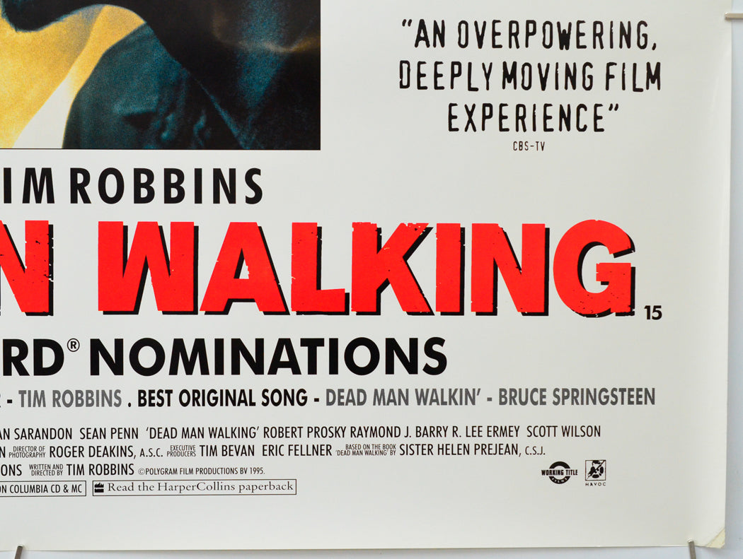 Dead Man Walking (Bottom Right) Cinema Quad Movie Poster 