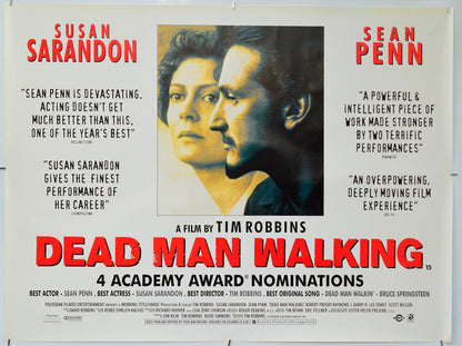 Dead Man Walking - Original Quad Poster - Film Poster - Movie Poster