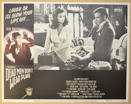 DEAD MEN DON’T WEAR PLAID (Card 8) Cinema Lobby Card Set 