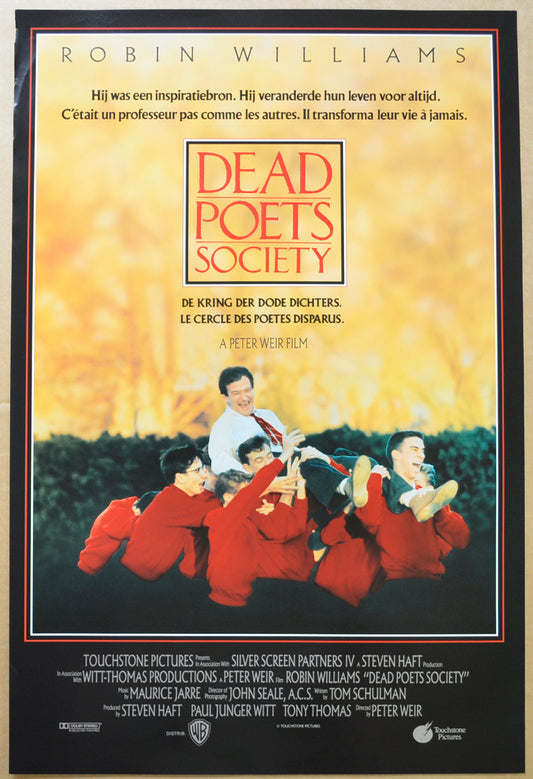 Dead Poets Society  Original Belgian Poster - Film Poster - Movie Poster