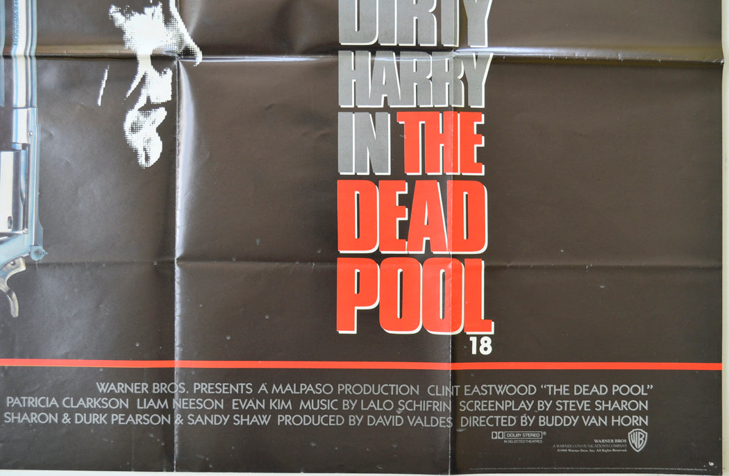 THE DEAD POOL (Bottom Right) Cinema Quad Movie Poster 