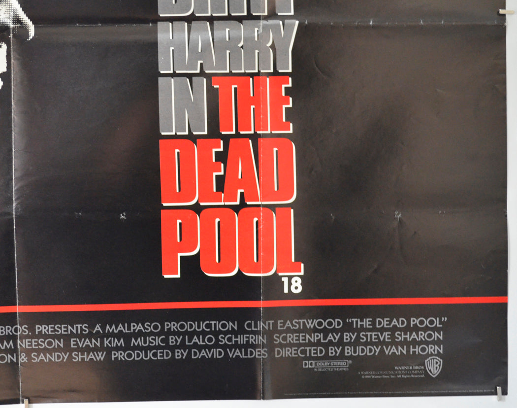 THE DEAD POOL (Bottom Right) Cinema Quad Movie Poster 