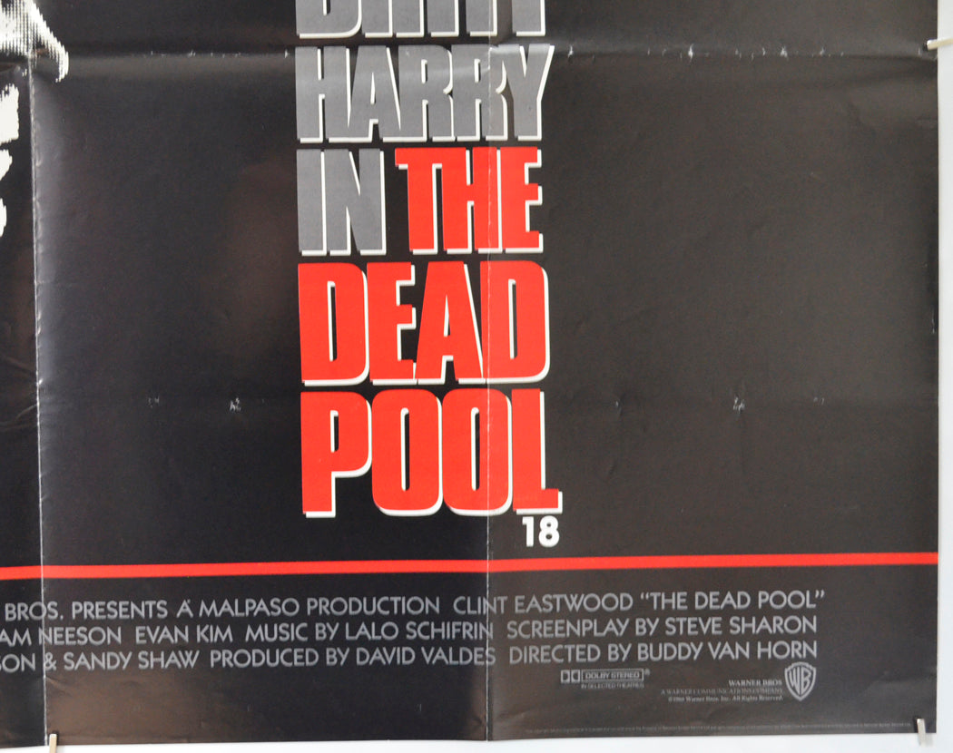 THE DEAD POOL (Bottom Right) Cinema Quad Movie Poster 