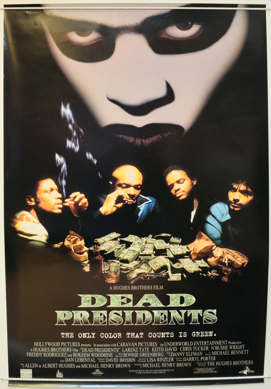 Dead Presidents Original One Sheet Poster - Film Poster - Movie Poster  