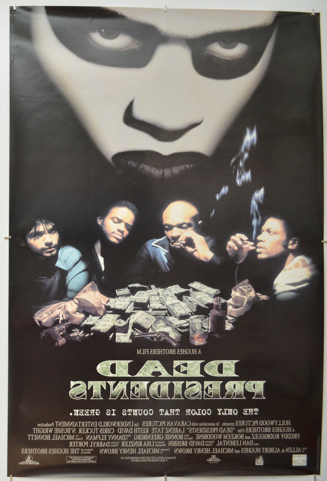 DEAD PRESIDENTS (Back) Cinema One Sheet Movie Poster 